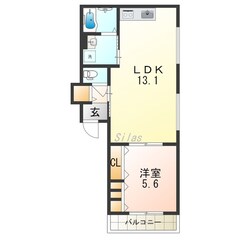 徳庵駅 徒歩16分 1階の物件間取画像